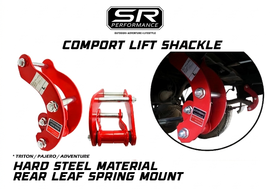 COMPORT LIFT SHACKLE 3 INCH TRITON/ PAJERO/ ADVENTURE